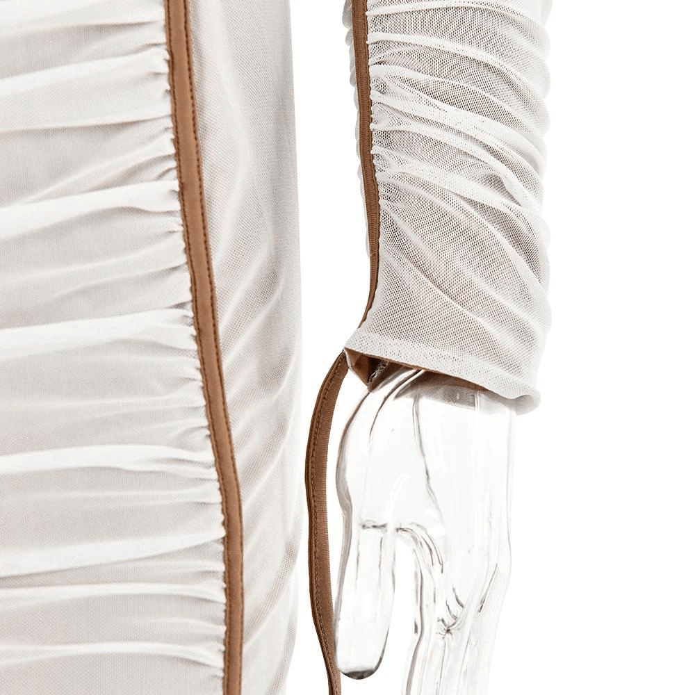 Robe amincissante effet ventre plat