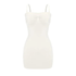 robe gainante blanche