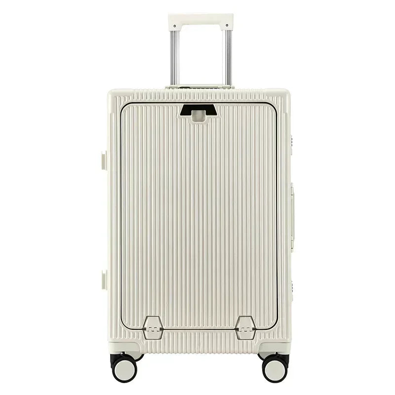 Valise à Roulettes Grande Capacité avec Chargeur USB – Élégance et Praticité au Service des Voyageurs - Pawnstar